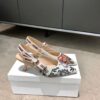 Replica Dior J'adior Slingback Pink Ecru Embroidered with Toile de Jou 10