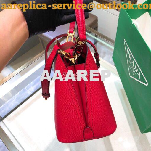 Replica Prada Matinee Mini Bag 1BA282 Red 5