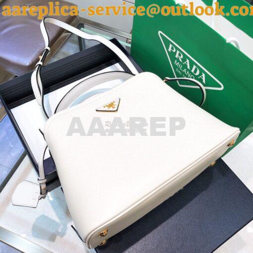 Replica Prada Matinee Mini Bag 1BA282 White 4