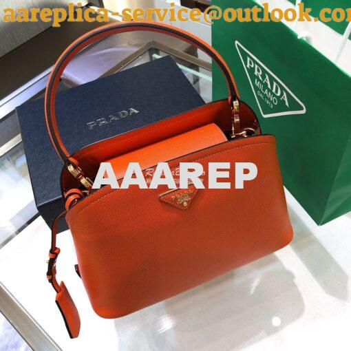 Replica Prada Matinee Mini Bag 1BA282 Orange 2