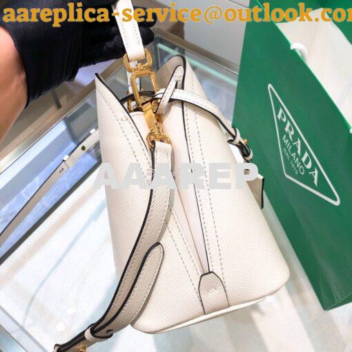 Replica Prada Matinee Mini Bag 1BA282 White 7