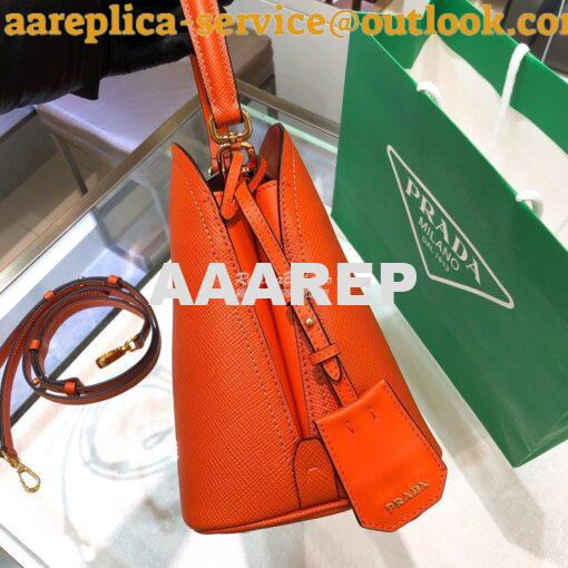 Replica Prada Matinee Mini Bag 1BA282 Orange 4