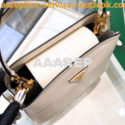 Replica Prada Matinee Mini Bag 1BA282 White 8