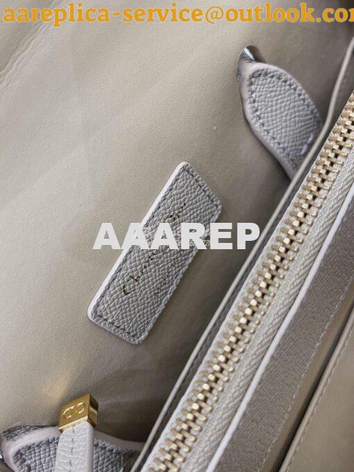 Replica Dior Medium St Honoré Tote Beige Grained Calfskin M9321U 10