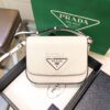 Replica Prada Saffiano Leather Shoulder Bag 1BD249 Pink 11