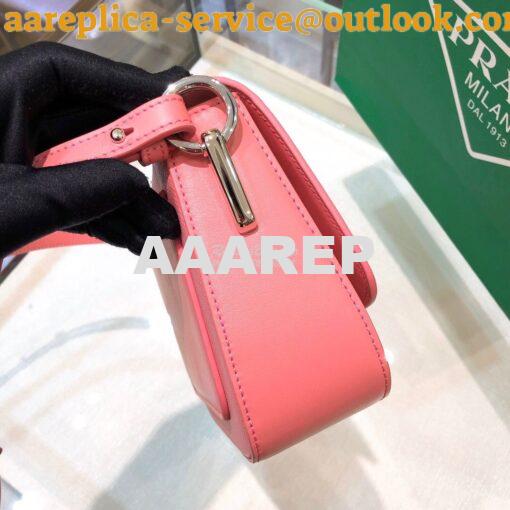 Replica Prada Saffiano Leather Shoulder Bag 1BD249 Pink 6