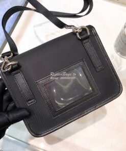 Replica Prada Nylon and Saffiano Leather Cellphone Case 2ZH108 Prada 2