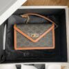 Replica Celine Medium Cabas De France Bag in Textile And Calfskin 1926 12