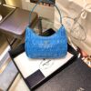 Replica Prada Duet Nylon Shoulder Bag With Braided Trim 1BH038 11