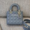 Replica Dior Lady Dior My ABCdior Lambskin Bag with Tonal Enamel Charm 15