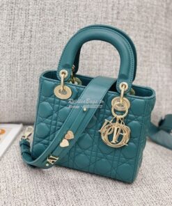 Replica Dior My ABCdior Lady Dior Bag M0538 Peacock Green