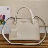 Replica Prada Monochrome Light Blue Saffiano Leather Bag 10