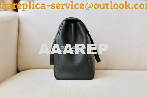 Replica Celine Large Soft 16 Bag In Supple Grained Calfskin 194043 Bla 5