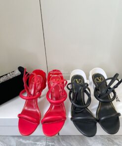 Replica Valentino Roserouche Sandal 1959 In Calfskin 100mm 4W2S0IF