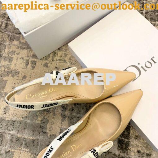 Replica Dior J'adior Pump KCC200 Nude Patent 6