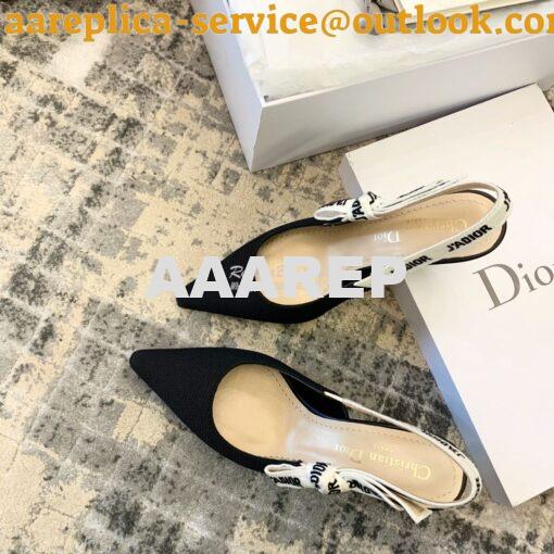 Replica Dior J'adior Pump KCC200 Black 4