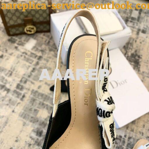 Replica Dior J'adior Pump KCC200 Black 8