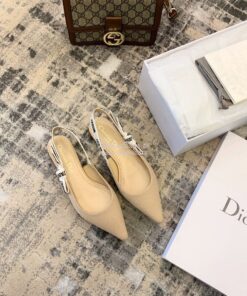 Replica Dior J'adior Ballerina Flat KCB384 Nude