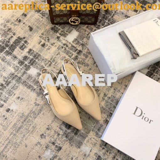 Replica Dior J'adior Ballerina Flat KCB384 Nude