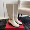 Replica Valentino Vlogo Signature Calfskin Boot 30mm 3W2S0CT2 Black 11