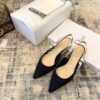 Replica Dior J'adior Ballerina Flat KCB384 Black