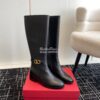 Replica Valentino Vlogo Signature Calfskin Boot 30mm 3W2S0CT2 White 9