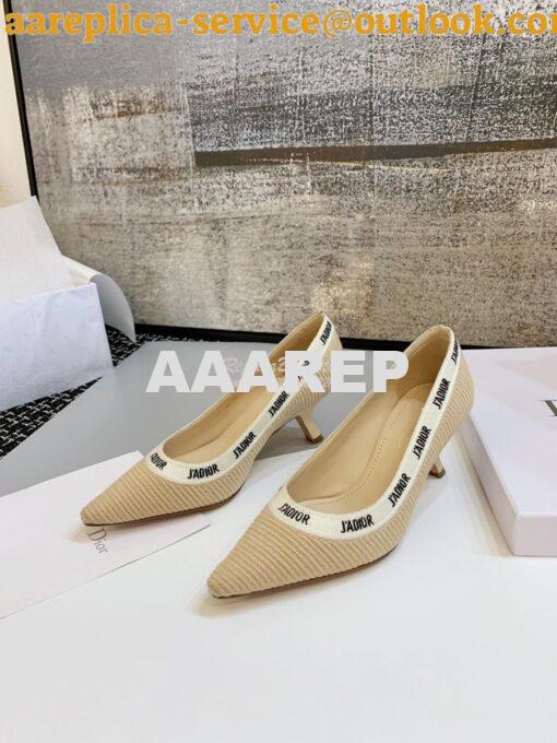 Replica Dior J'adior Pump KCP550 Nude 4