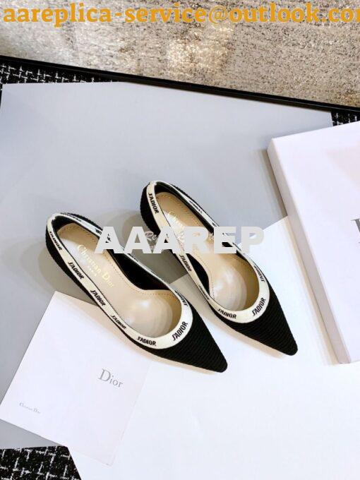 Replica Dior J'adior Pump KCP550 Black 4