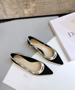 Replica Dior J'adior Ballerina Flat KCB486 Black