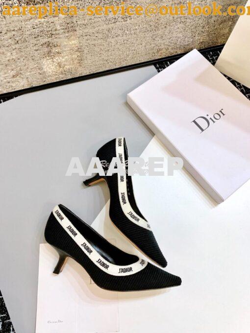 Replica Dior J'adior Pump KCP550 Black 7