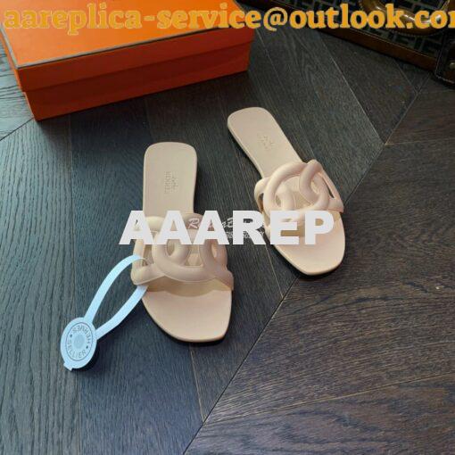 Replica Hermes Rubber Aloha Sandals 15