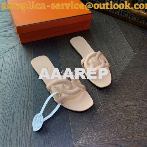 Replica Hermes Rubber Aloha Sandals 16