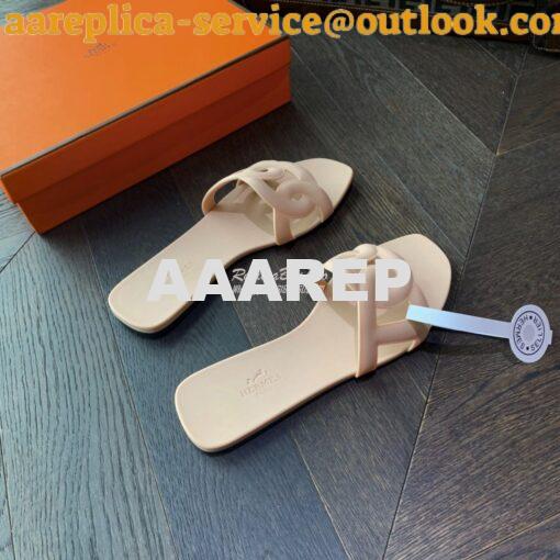 Replica Hermes Rubber Aloha Sandals 18