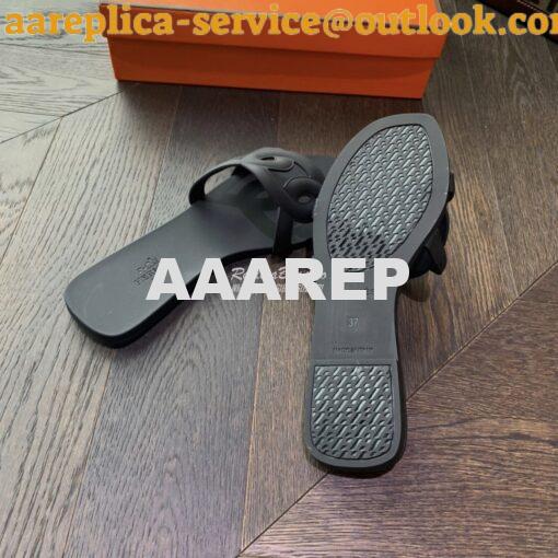 Replica Hermes Rubber Aloha Sandals 22