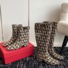 Replica Valentino VLogo Ankle Boot In Toile Iconographe 30mm 2W2S0FT1 10