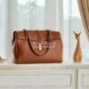 Replica Celine Medium Soft 16 Bag In Smooth Calfskin 195543 Burgundy 12