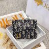 Replica Dior Saddle 5-gusset Card Holder Oblique Jacquard S5644 12