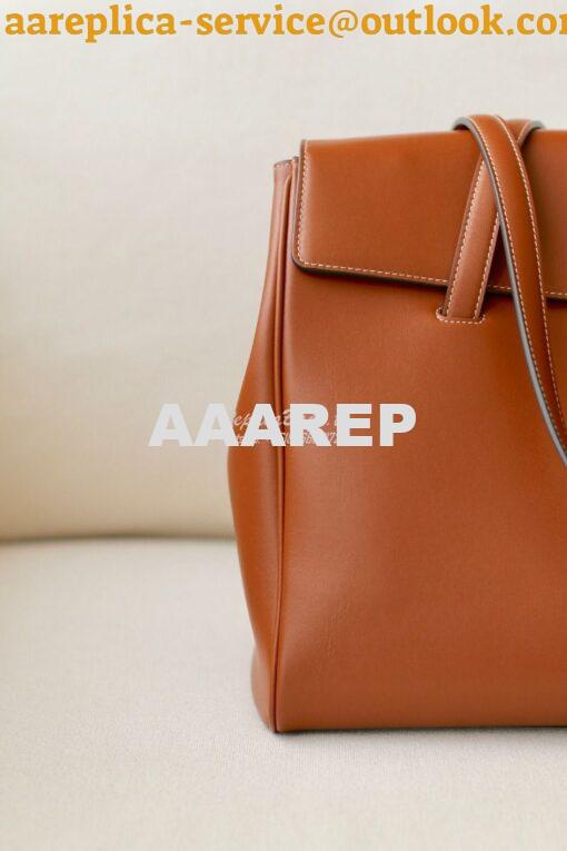 Replica Celine Medium Soft 16 Bag In Smooth Calfskin 195543 Tan 6