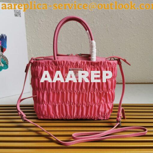 Replica Prada Nylon Tote 1BG321 Begonia Pink