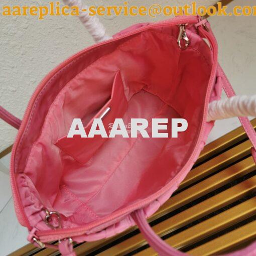 Replica Prada Nylon Tote 1BG321 Begonia Pink 6