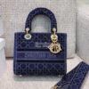 Replica Dior Adjustable Shoulder Strap 25 Blue 10