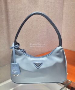 Replica Prada Re-Edition 2000 Nylon Mini-Bag 1NE515 Ash Blue