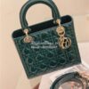 Replica Dior Saddle Blue Dior Oblique Embroidered Velvet 27