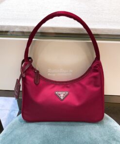 Replica Prada Re-Edition 2000 Nylon Mini-Bag 1NE515 Wine 2