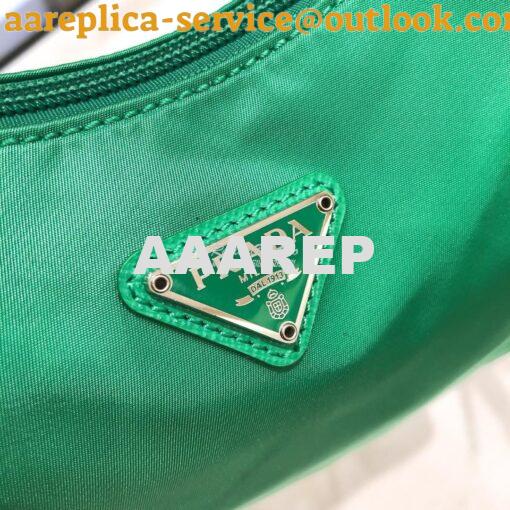 Replica Prada Re-Edition 2000 Nylon Mini-Bag 1NE515 Green 2