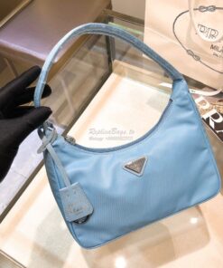 Replica Prada Re-Edition 2000 Nylon Mini-Bag 1NE515 Astral Blue 2