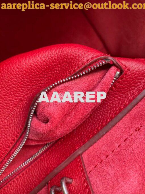 Replica Celine Big Bag In Supple Grained Calfskin 2 Sizes Red 182863 11