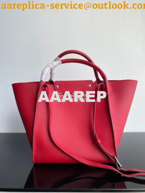 Replica Celine Big Bag In Supple Grained Calfskin 2 Sizes Red 182863 12