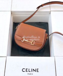 Replica Celine Small Crécy Bag In Natural Calfskin Tan