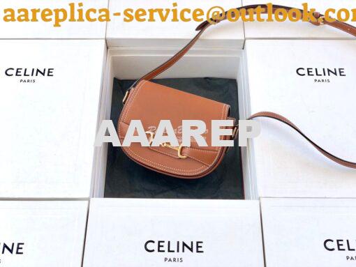 Replica Celine Small Crécy Bag In Natural Calfskin Tan